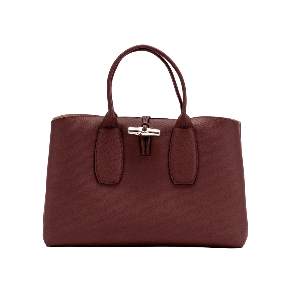 ロンシャン LONGCHAMP ロゾ トートバッグ L ハンドバッグ ROSEAU 10059 ビジネスバッグ レザー 通勤 ロンシャン LONGCHAMP ロゾ トートバッグ ×