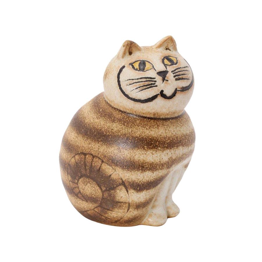 リサ・ラーソン Lisa Larson 置物 ネコ 猫 キャット ミア ミニ 95mm ねこ オブジェ 陶器 インテリア 北欧 フィギュア