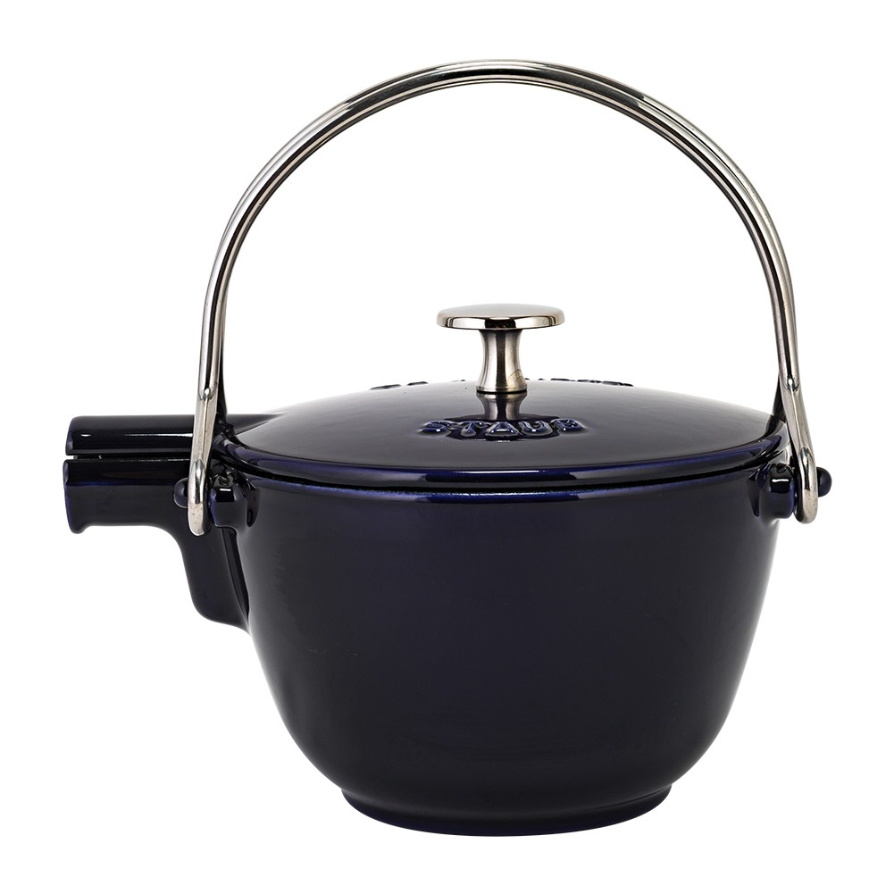 Staub ストウブ ラウンド ティーポット 16.5cm 茶こし付き