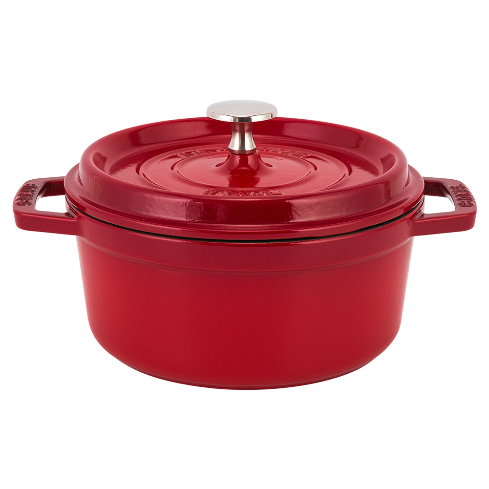 Staub ストウブ 鍋 18cm 両手鍋 ストウブ鍋 無水鍋 ラウンド
