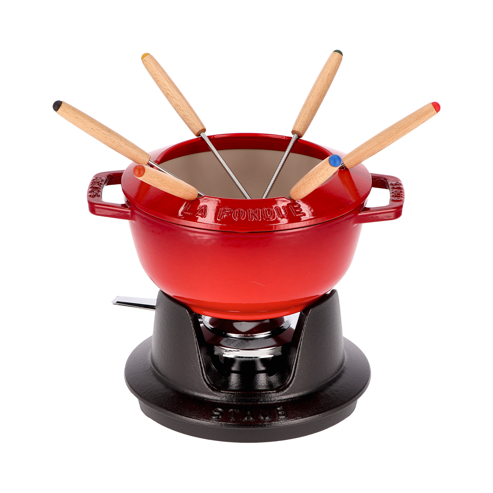 STAUB チーズフォンデュ鍋 Amazon.co.jp: staub ストウブ 「 フォンデュセット ブラック
