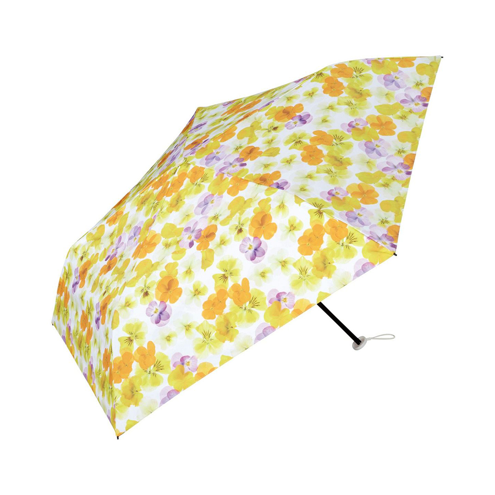 45R 花柄 折りたたみ傘 45rpm Wpc. 折りたたみ日傘 雨傘 plantica×Wpc. 遮光軽量フラワープリント