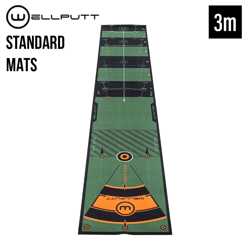ウェルパット パターマット WELLPUTT 3m 美品 楽天市場】Wellputt (ウェルパット) Wellputt ゴルフパター