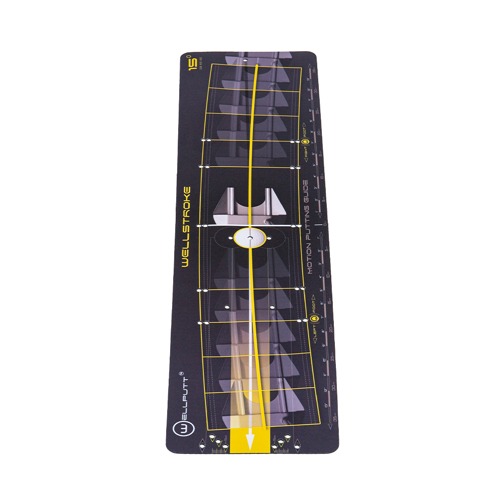 Wellputt Wellstroke ゴルフパターマット 12度 楽天市場】Wellputt (ウェルパット) Wellstroke ゴルフパター