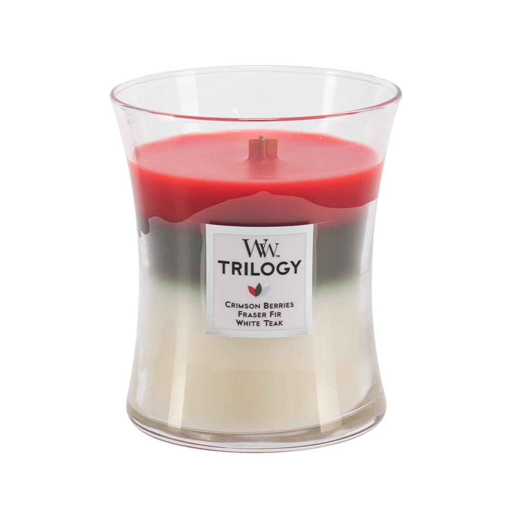 ウッドウィック WoodWick アロマキャンドル トリロジー ジャー M 3層 香り 色 ろうそく フレグランス 秋冬 新生活 父の日 | WoodWick | 10