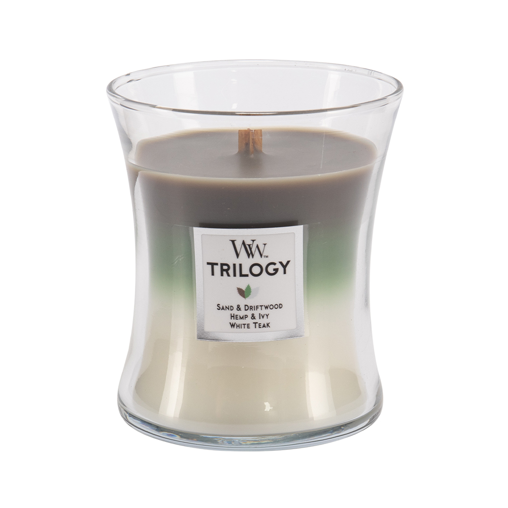 ウッドウィック WoodWick アロマキャンドル トリロジー ジャー M 3層 香り 色 ろうそく フレグランス 秋冬 新生活 父の日 | WoodWick | 16