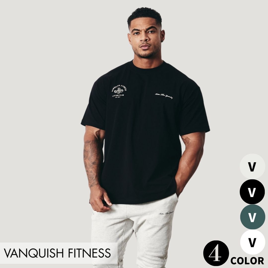 ヴァンキッシュ フィットネス VANQUISH LIFTING CLUB FITTED T SHIRT