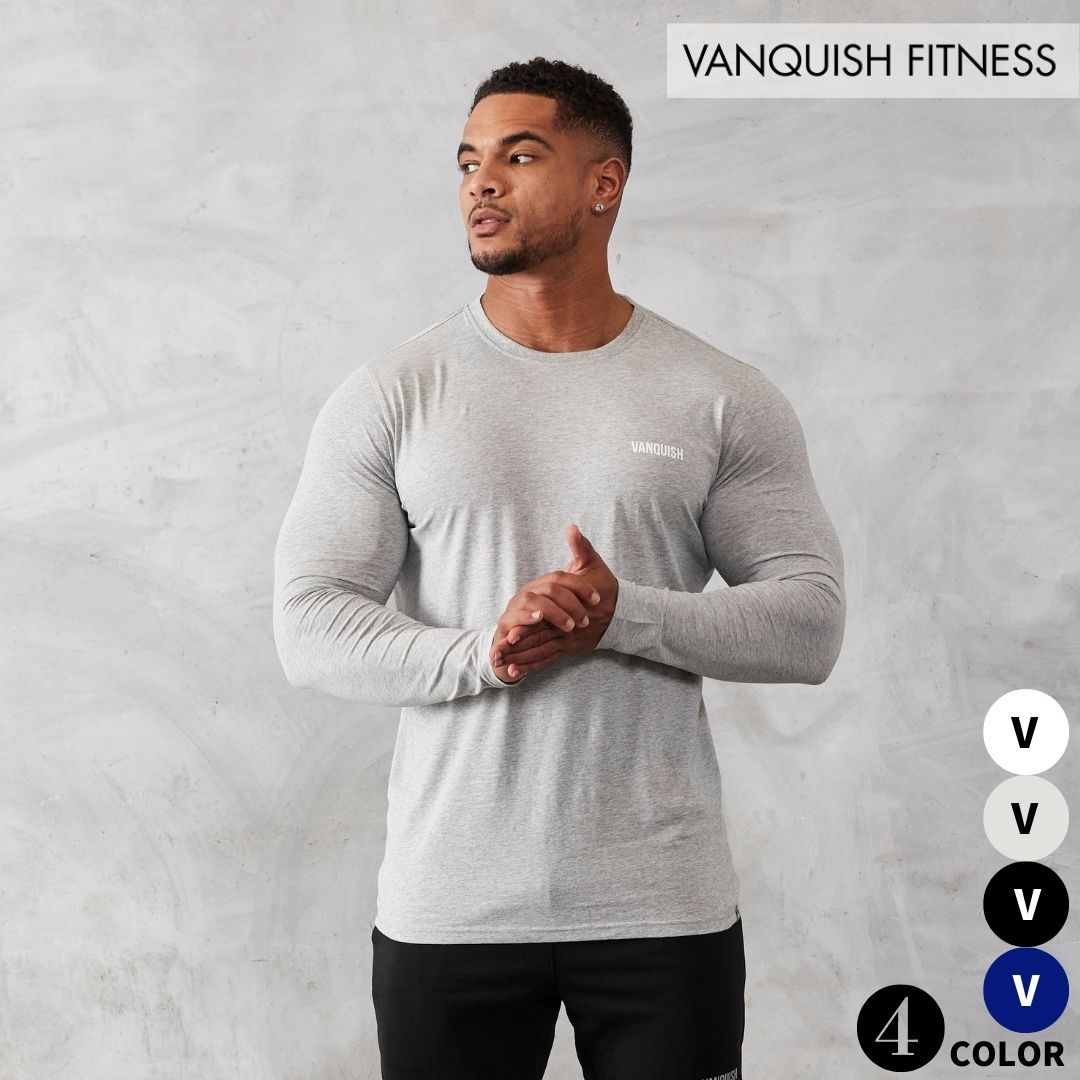 関税送料込 VANQUISH ESSENTIAL スリムフィット ロングTシャツ 関税送料込 VANQUISH ESSENTIAL スリムフィット ロングTシャツ