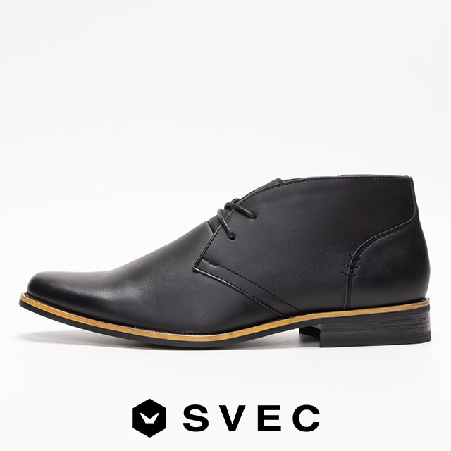 SVEC（シュベック） ショートブーツ メンズ 足が疲れない ブーツ