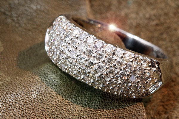 ダイヤモンド リング/指輪 1.0カラット プラチナ900 PT900 パヴェ