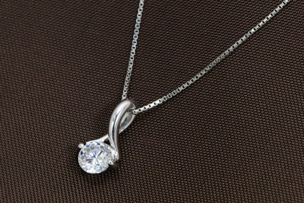 Pt900 ダイヤモンド0.2ct ペンダントトップ ダイヤモンド（空枠） 0.2ct（±0.05ct可）用 ペンダントトップ枠