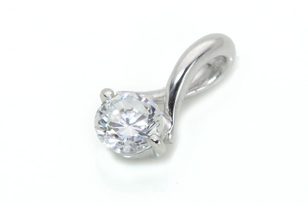Pt900 ダイヤモンド0.2ct ペンダントトップ ダイヤモンド（空枠） 0.2ct（±0.05ct可）用 ペンダントトップ枠