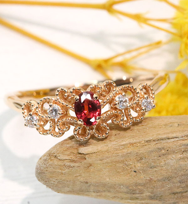 Spinel Crystal Gem Ring – bororo