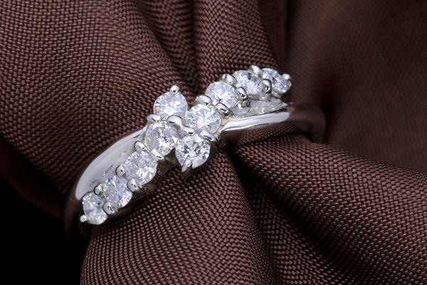 ダイヤモンド リング/指輪 0.430カラット プラチナ900 PT900 スイート