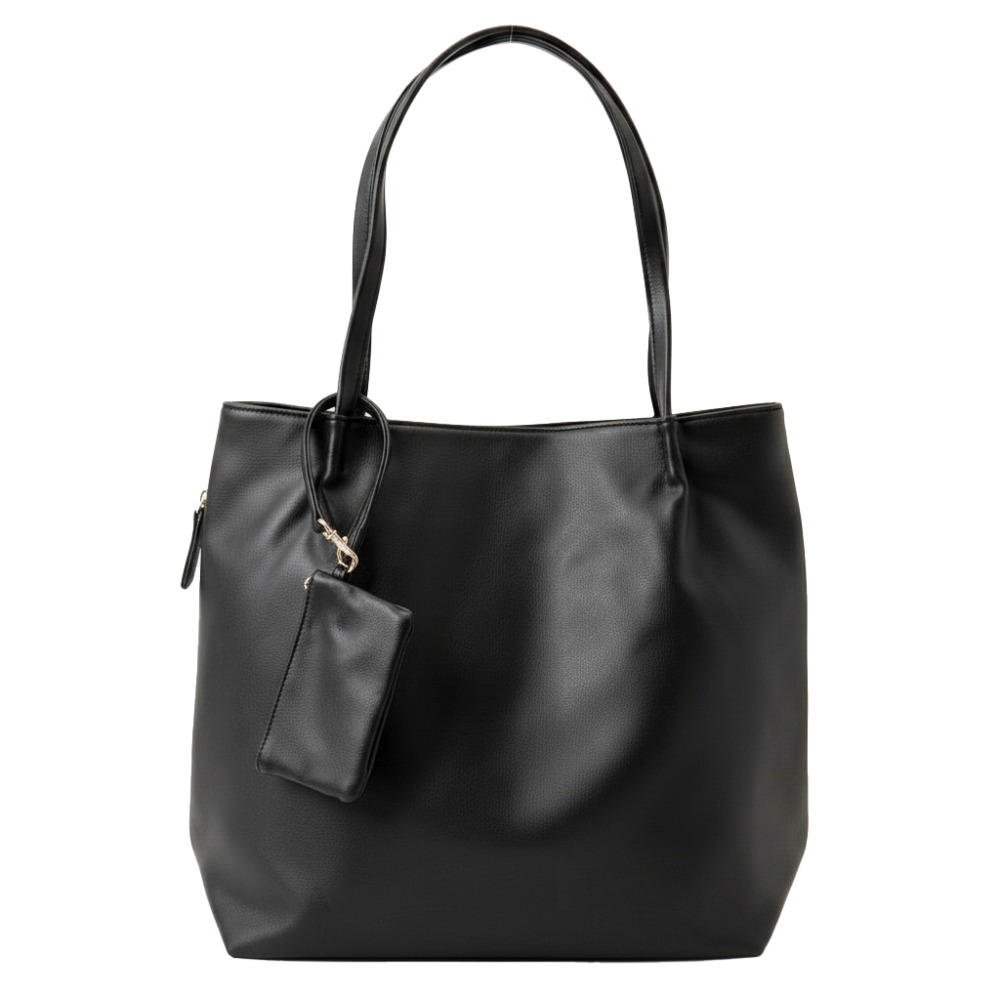 ☆ BLACK ☆ AVECELLE ポーチ付きトート トートバッグ ポーチ付き