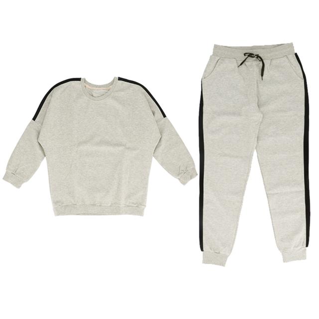 グレー Sサイズ スウェット 上下 レディース 通販 大きいサイズ セットアップ おしゃれ 大きめ かわいい スポーツジム 部活 ウォー 超格安価格