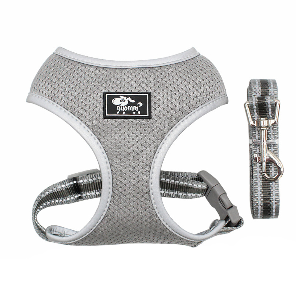 激安特価 グレー Sサイズ 犬 リード ハーネス セット 通販 ハーネスリード 小型犬 可愛い 胴輪 犬用 中型犬 ペット用品 いぬ おしゃれ 散歩 Www Coplawfirm Com