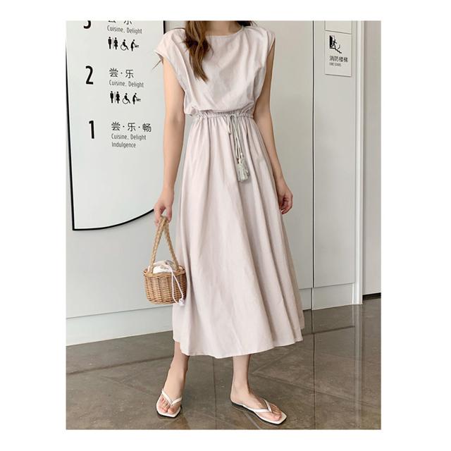 ☆ アイボリー Mサイズ ワンピース 夏 レディース 通販 上品