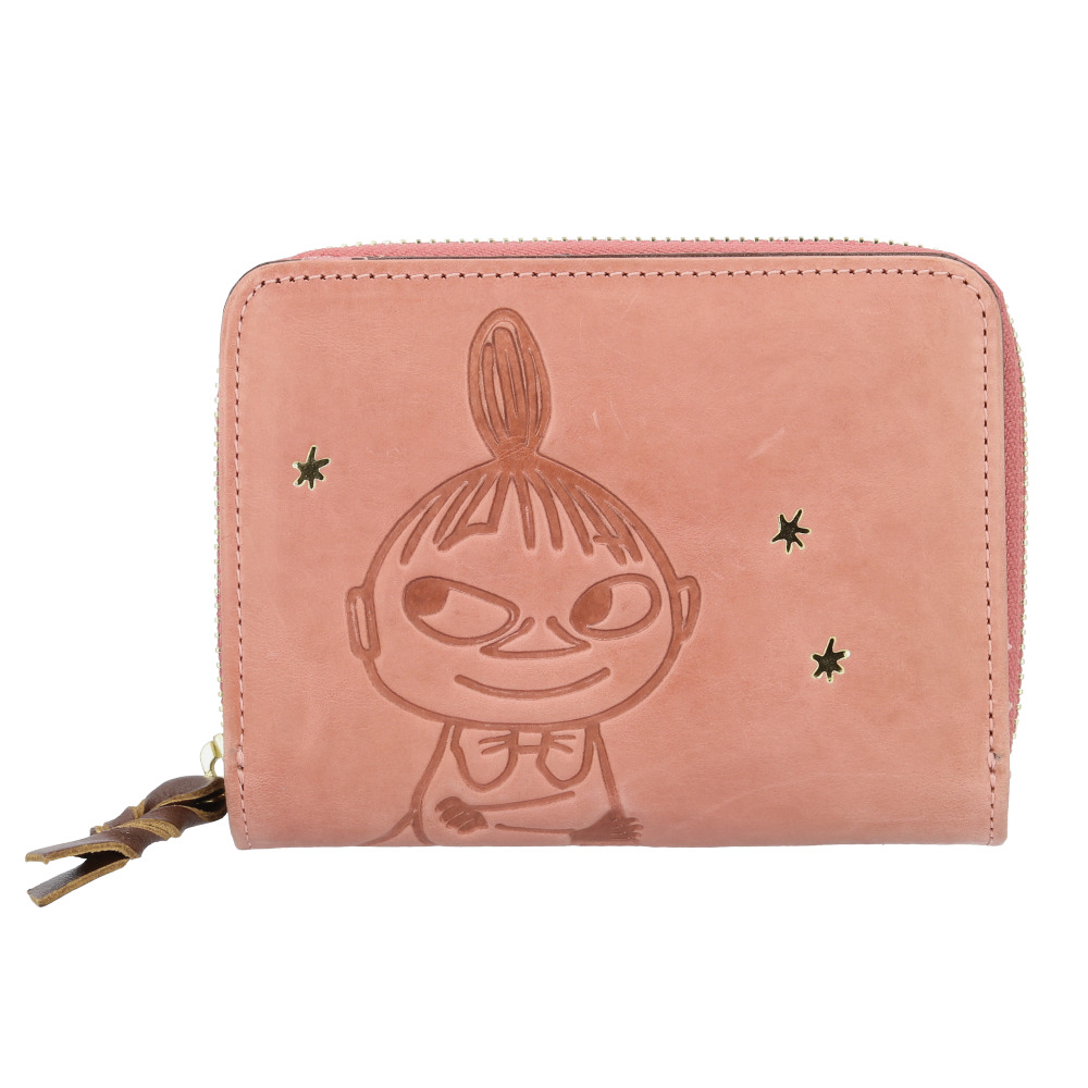 ☆ リトルミイ/ピンク MOOMIN ムーミン 二つ折り財布 折り財布