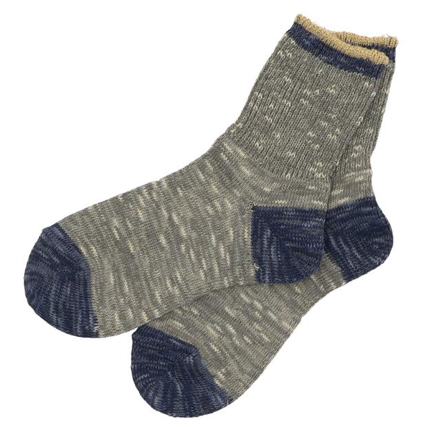気質アップ グレー 22cm 25cm 靴下 メンズ かわいい 通販 ソックス レディース ナチュラル クルーソックス リブ編み おしゃれ Realcoffeebagco Com