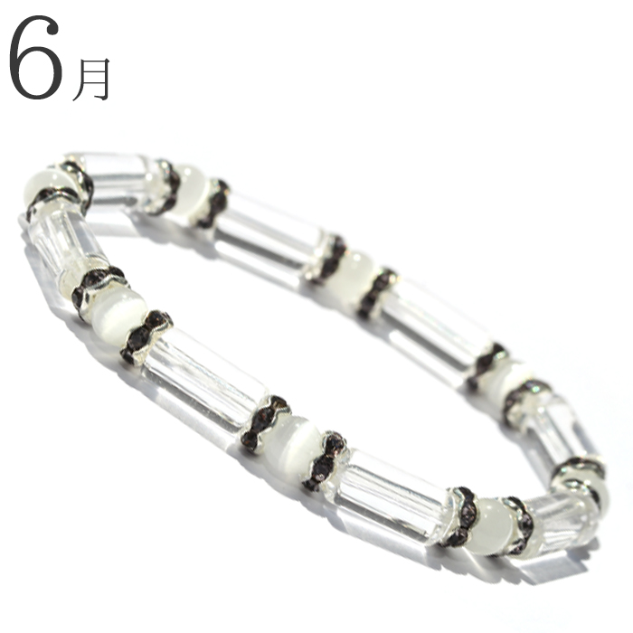 Lucky365 誕生石 ブレスレット 誕生日 パワーストーン 天然石 : 天然石