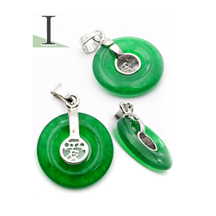 天然ヒスイ　ペンダント　翡翠　ネックレストップ　アクセサリー　ジュエリー Lucky365 パワーストーン 若草翡翠 ネックレス ヒスイ ペンダント