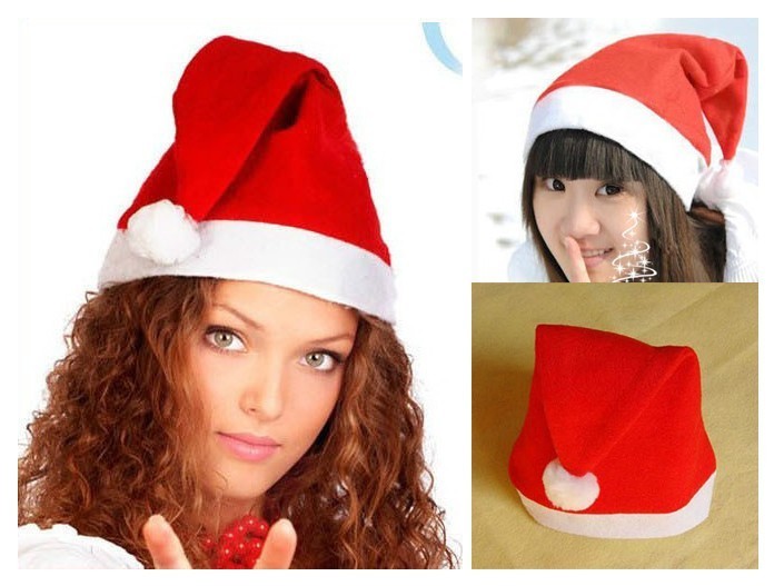 サンタ帽子 サンタハット シンプル帽子 クリスマス x'mass 子ども 大人