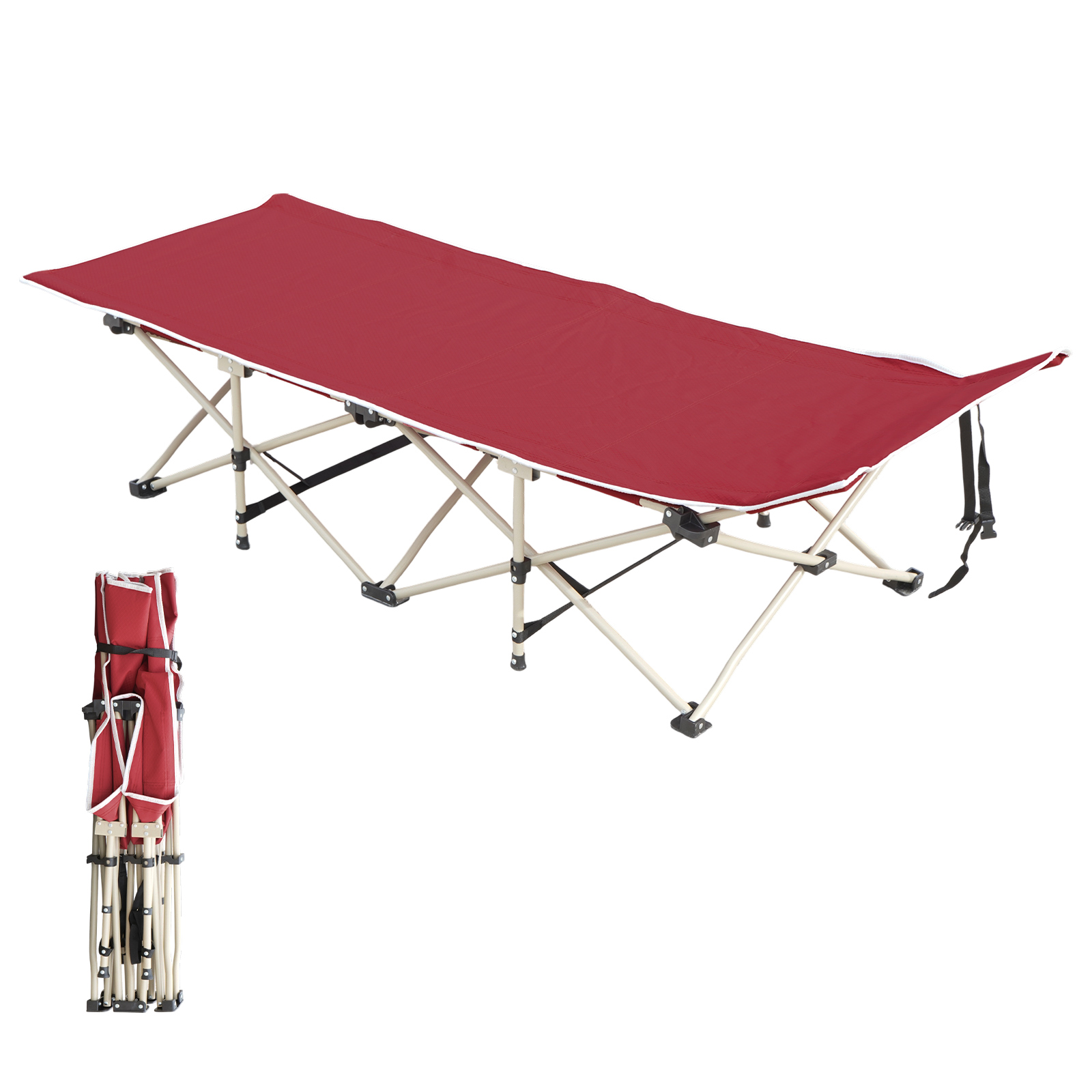 キャンプコット コット 折り畳み ベッド 軽量 アウトドアベッド 簡易