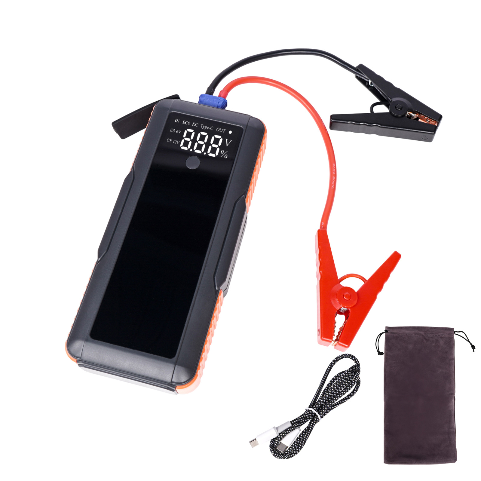 ジャンプスターター バッテリー上がり スーパーコンデンサ搭載 カー