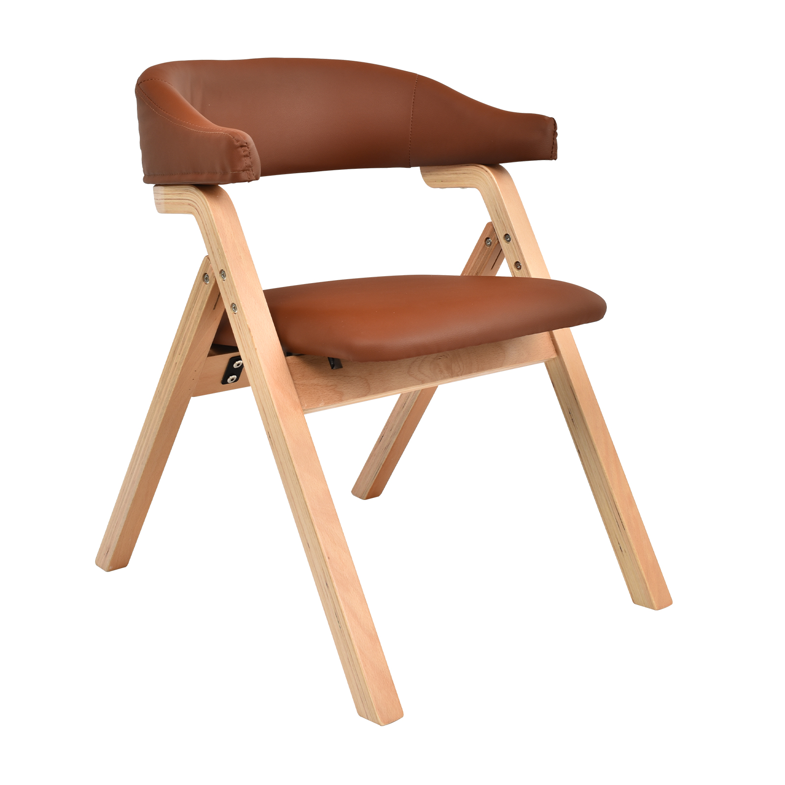 ダイニングチェア 折りたたみ式 木製 肘掛け椅子 介護 椅子 チェア