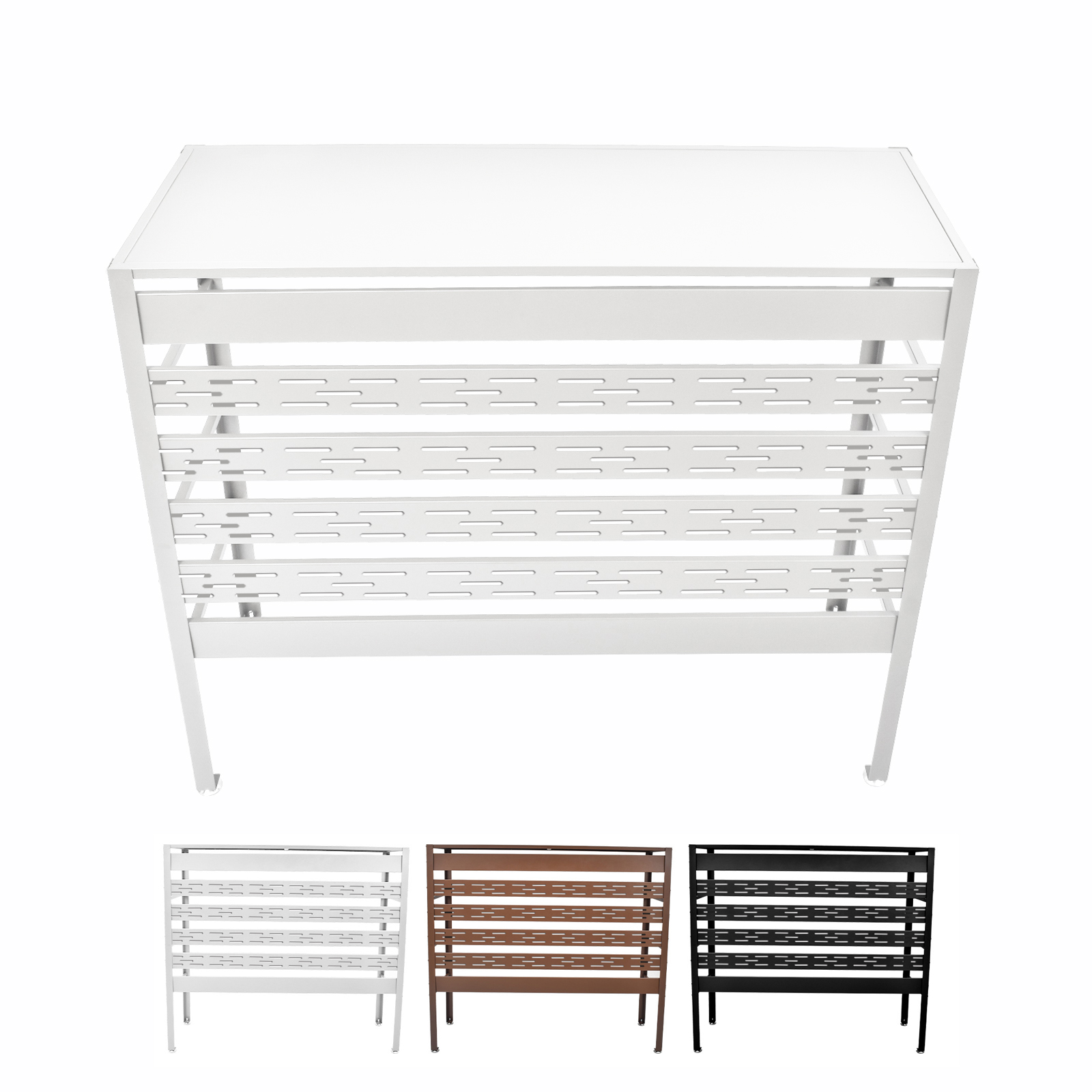 室外機カバー エアコン室外機カバー 通気穴 室外機 日よけ エアコン