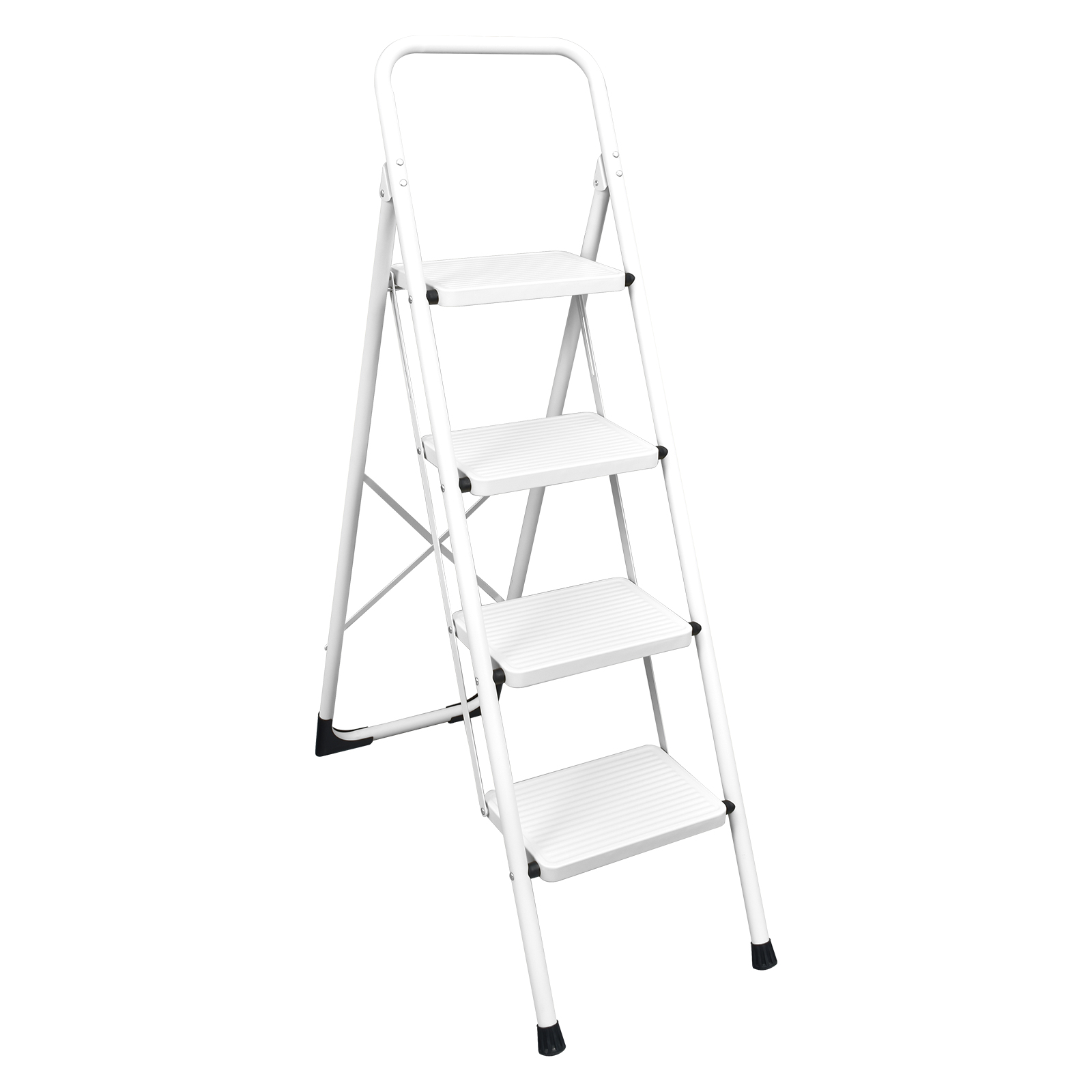 踏み台 4段 折り畳み式 折りたたみ 厚さ6.5cm 脚立 ステップ台 耐荷重