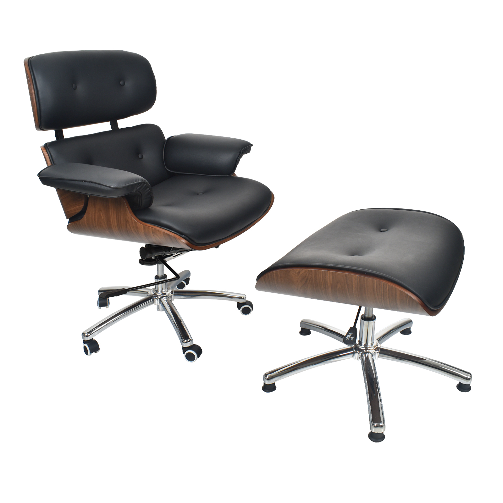 ラウンジチェア　イームズ　オフィスチェア ロッキングチェア　昇降機能付き ラウンジチェア イームズチェア デザイナーズ ロッキング キャスター付