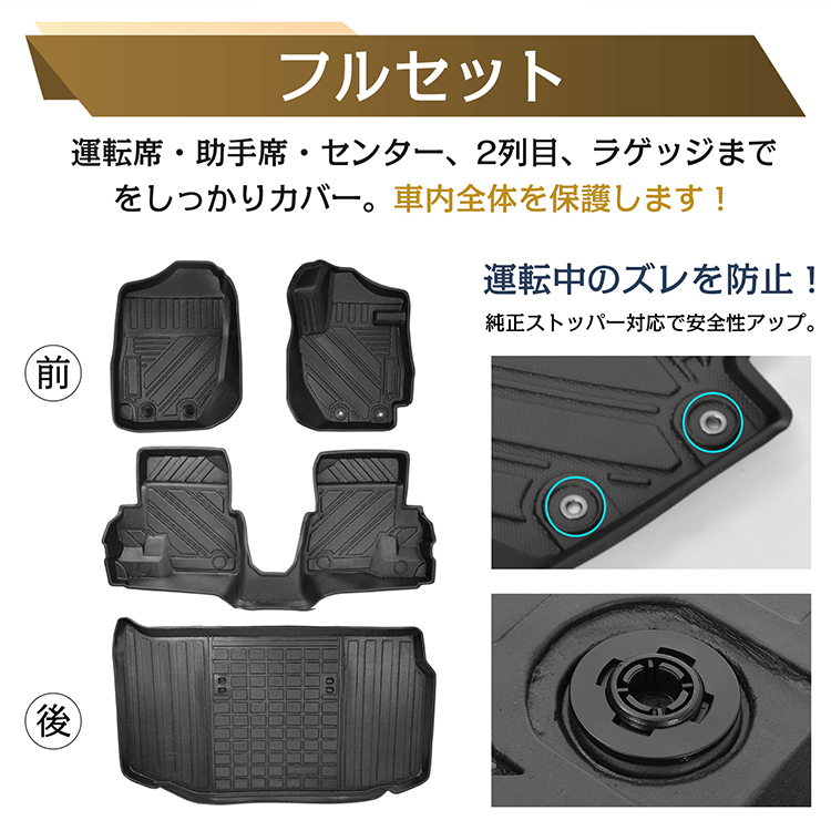 車用 フロア ラゲッジ マット ジムニー ジムニーシエラ AT車 JB64W