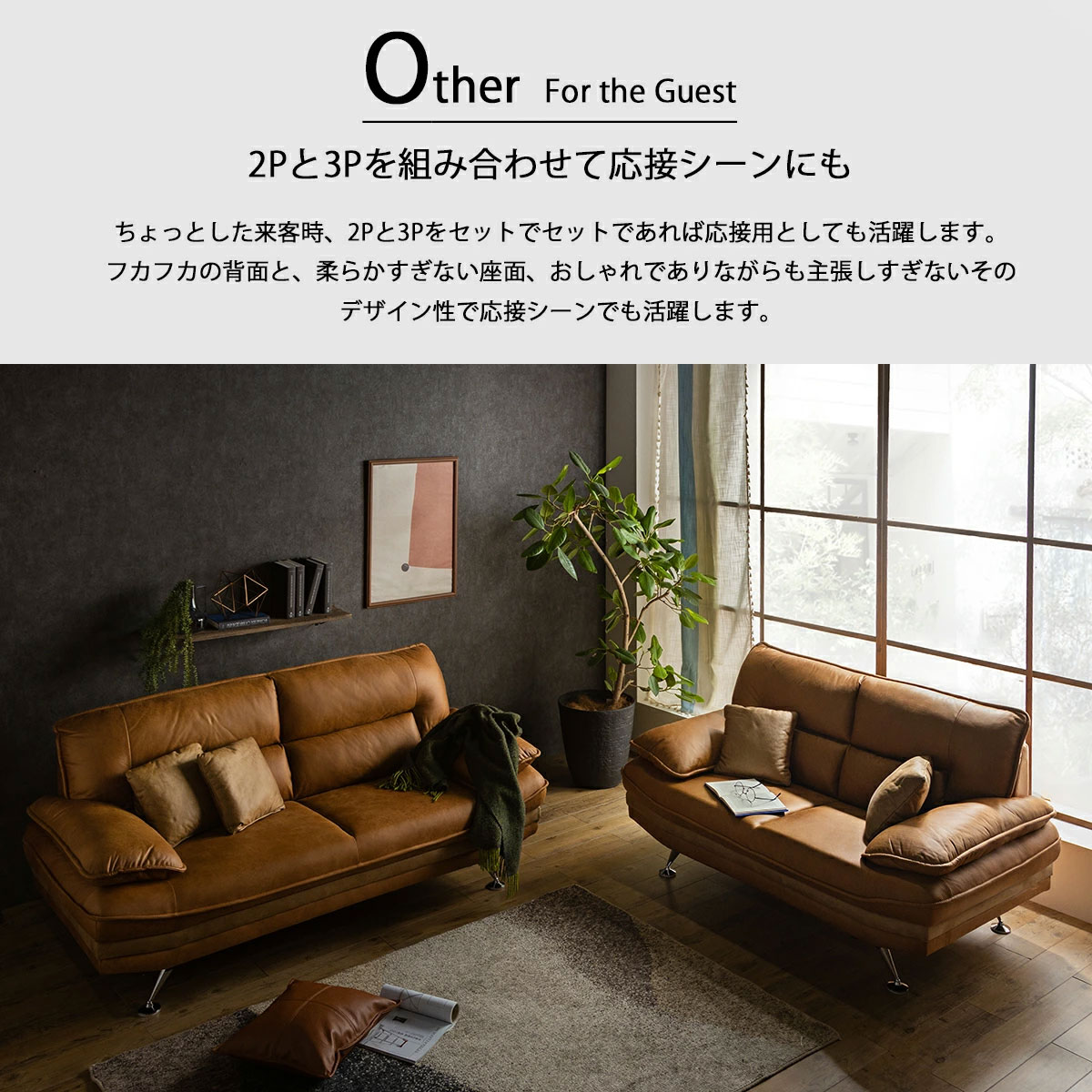 開梱設置付 ソファ 3人掛け 3Pソファー ソファー 3P 幅193cm SOFA 大型