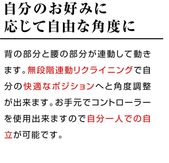 電動ベッド介護ベッドモーターベッド電動リクライニングモーターリクライニング