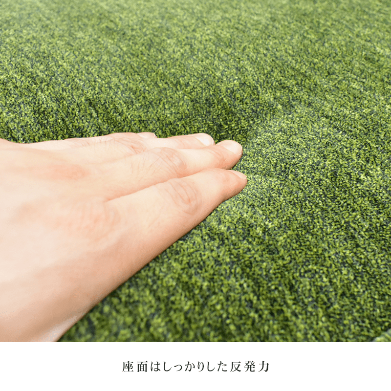 【美品/値下げ交渉OK】3Pソファ グリーン 天然木材 291091025_006.jpg