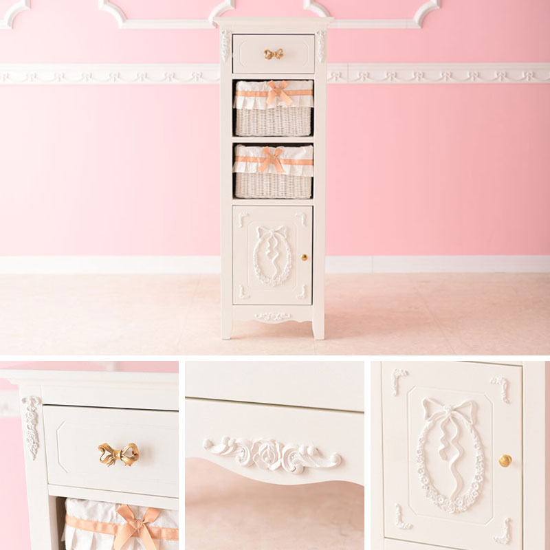 ホワイトマーブル模様キャビネット 高さ72cm 新品未開封 ホワイトマーブル模様キャビネット 高さ72cm 新品未開封