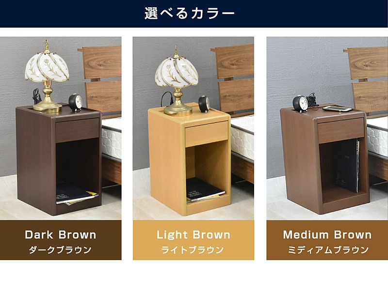 日本製ベッドサイドテーブル コンセント付き【未使用】静岡製作所 ic-ta-aqua-40nt_9.jpg