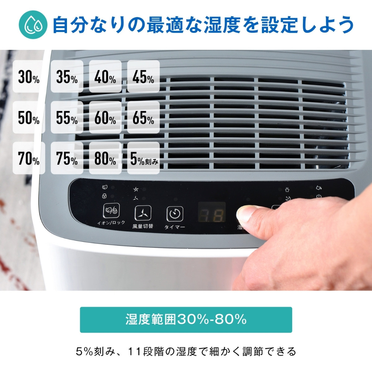 新品※高品質 衣類乾燥機 13L/日 除湿面積20-70㎡ 除湿機 パワフル１ 
