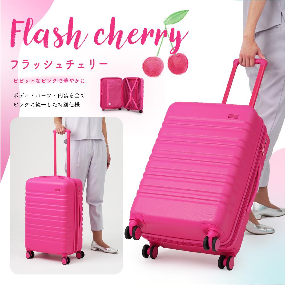 スーツケース m 拡張 軽量 キャリーケース mサイズ キャリーバッグ 中型 かわいい トランクケース キャリー 4日 7日 修学 海外 旅行 tsa 人気 ty8098w-m 爆買 | FANCY WONDERLAND | 11