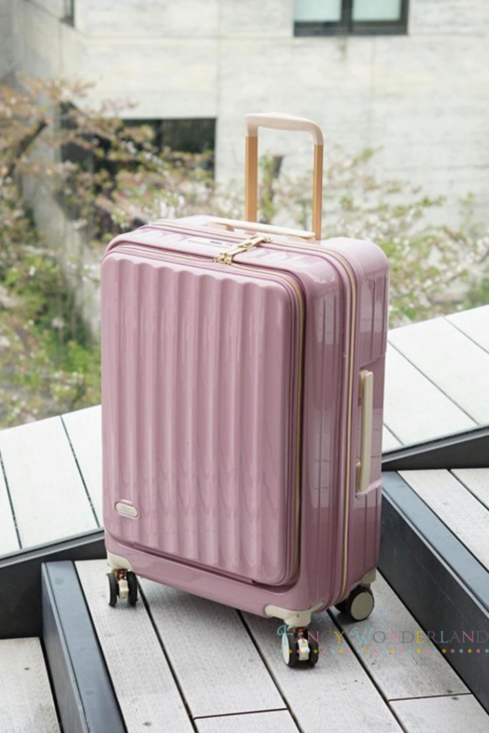 フロントオープン スーツケース mサイズ キャリーケース 前開き キャリーバッグ ｍ 軽量 TSAロ...