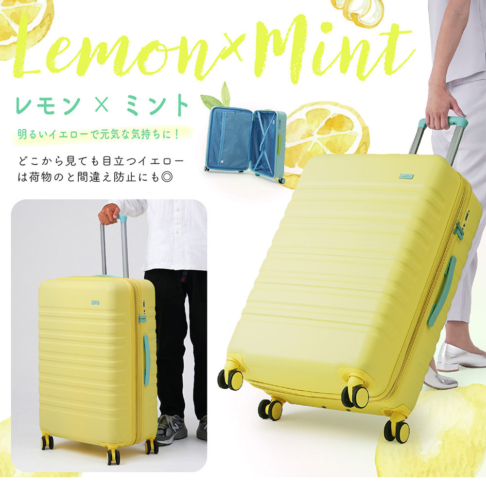 美品 キャリーケース スーツケース 旅行 楽天市場】【最大30％OFFクーポン】スーツケース Mサイズ 軽量