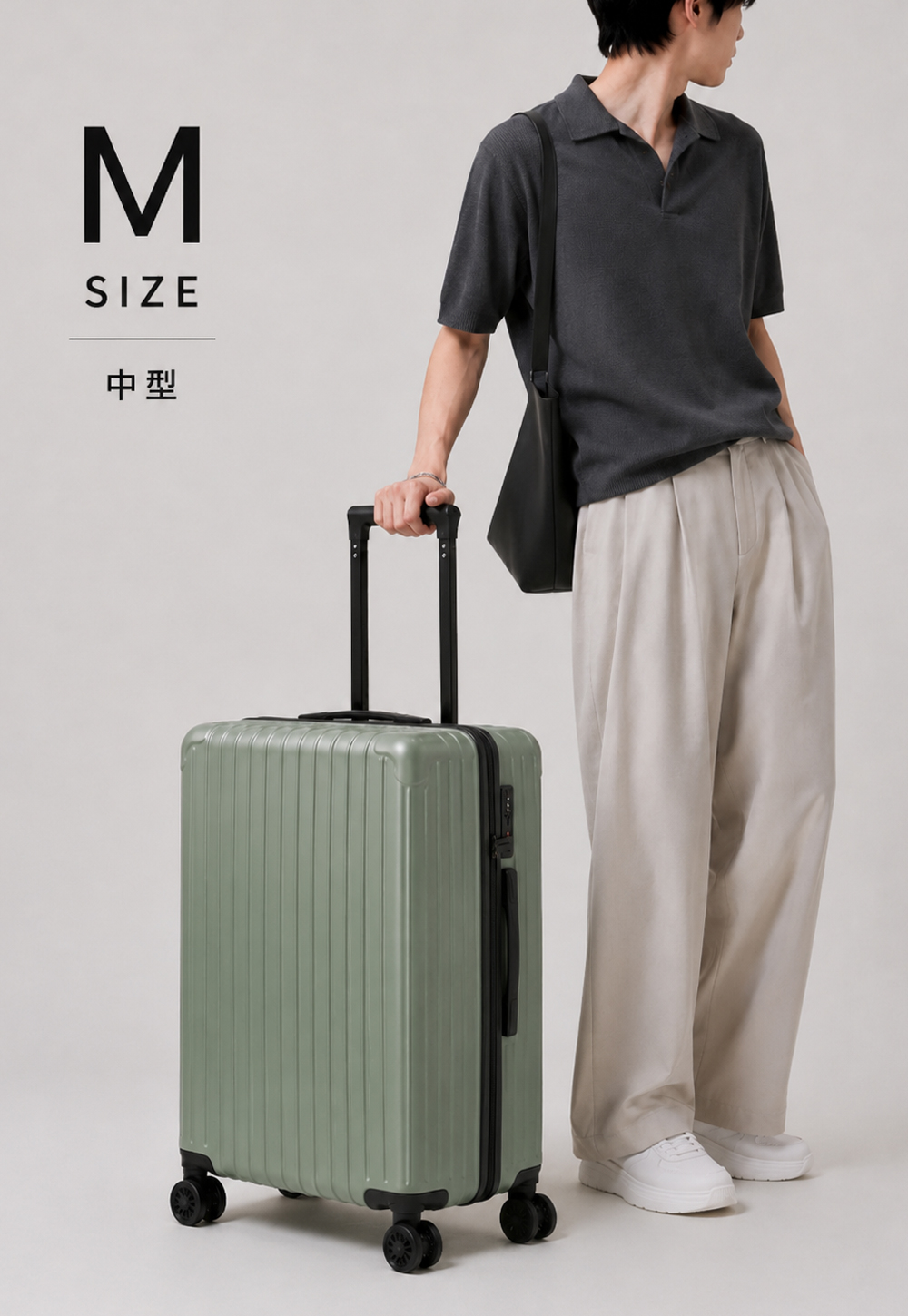FANCY WONDERLAND スーツケース m 軽量 キャリーケース Mサイズ 中型