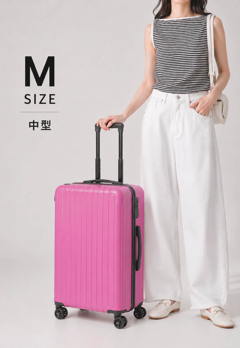 キャリーケース おしゃれ トランクスーツケース 可愛い 機内持ち込み 軽量 S FANCY WONDERLAND スーツケース m 軽量 キャリーケース Mサイズ 中型