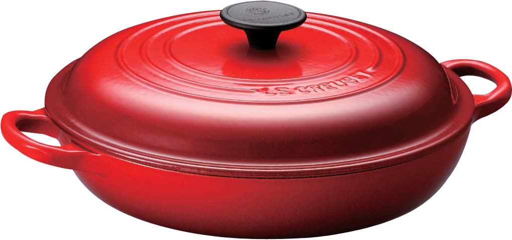 【美品】LE CREUSET　ココット オーバル　チェリーレッド　25cm Amazon｜ル・クルーゼ(Le Creuset) 鋳物 ホーロー 鍋ココット
