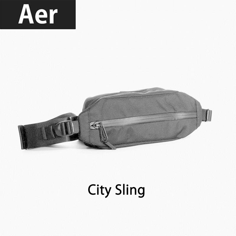 エアー ボディバッグ Aer バッグ City Sling ウエストバッグ City Collection ショルダーバッグ スリングバッグ 斜めがけ 軽量 撥水 2.4L  父の日２０２３