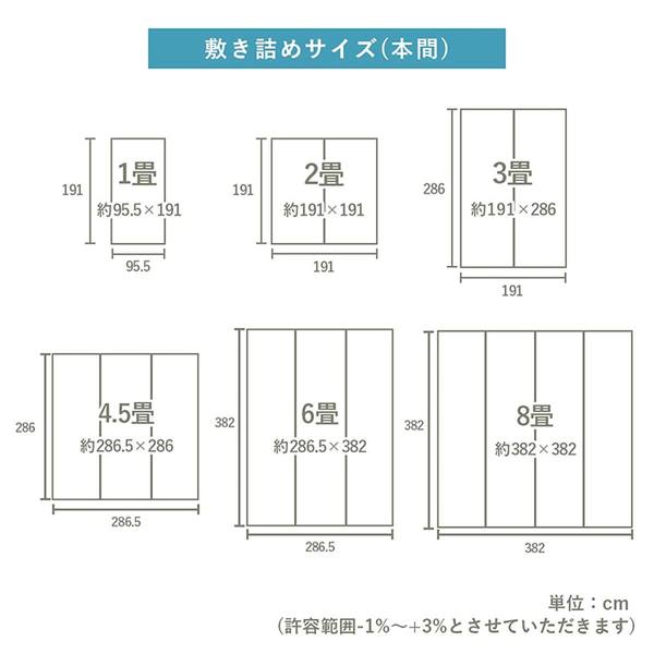 上敷き ゴザ 敷詰 カーペット い草 自然素材 日本製 国産 消臭