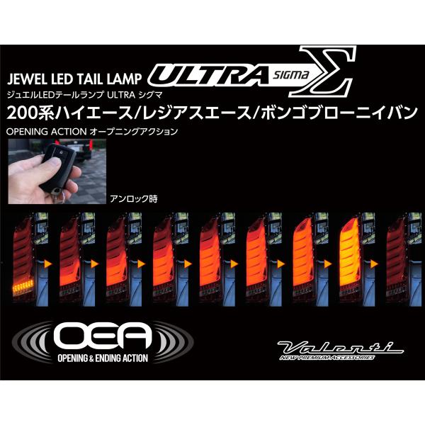 VALENTI ヴァレンティ ULTRA Σ ウルトラシグマ REVO4 ハイエース200系