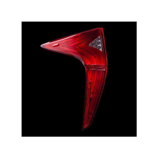 Valenti ヴァレンティ 50系 TOYOTA PRIUS プリウス 50プリウス テールランプ レッドレンズ JEWEL LED TAIL LAMP Revo TT50PRI-HC-2｜lucus-parts｜02